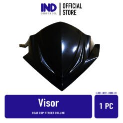 Visor Beat Esp Street Deluxe Windshield Winsil Winshild Win Wind Shield Sil Shild Variasi Connected Bening Hitam Smoke Riben Ribben Winshield Tameng