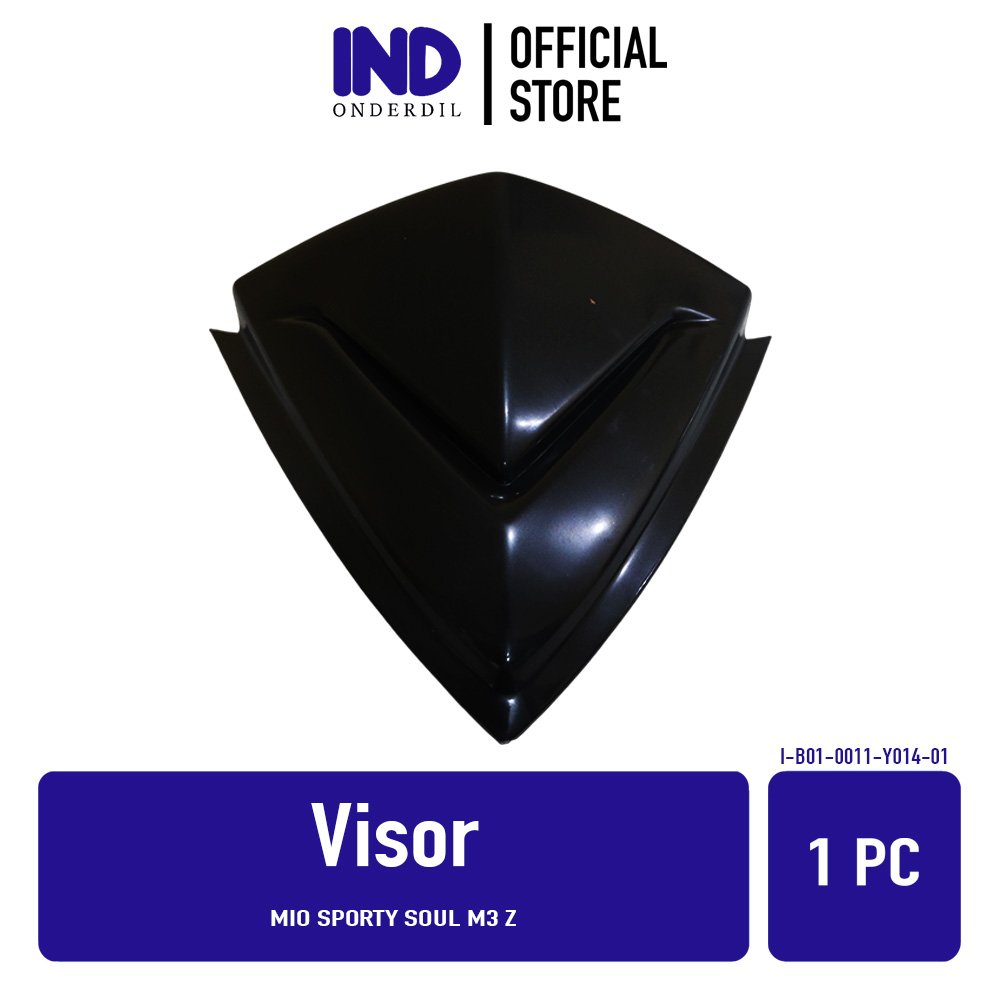 Visor Mio Sporty Soul M3 Z Windshield Winsil Winshild Win Wind Shield Sil Shild Variasi Connected Bening Hitam Winshield Tameng