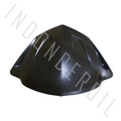 Alternative view of Visor Beat Karburator Windshield Winsil Winshild Win Wind Shield Sil Shild Variasi Connected Bening Hitam Smoke Riben Ribben Winshield Tameng Plastik