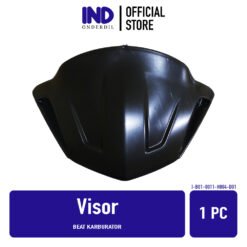 Visor Beat Karburator Windshield Winsil Winshild Win Wind Shield Sil Shild Variasi Connected Bening Hitam Smoke Riben Ribben Winshield Tameng Plastik