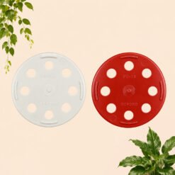 Alternative view of Garden Of Love Dendro 15 Pot Tanaman Tumbuhan Hias Bunga Hias Daun Putih Merah Bata Diameter atas 15 cm Centi meter