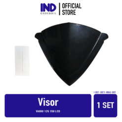 Visor Vario 125 150 LED Windshield Plastik Winsil Winshild Win Wind Shield Sil Shild Hitam
