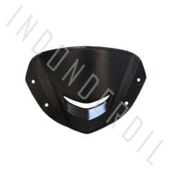 Alternative view of Visor F1ZR & Satria & Vega Lama R & Jupiter Z1 & Mio GT Windshield Winsil Winshild Win Wind Shield Sil Shild Plastik Hitam