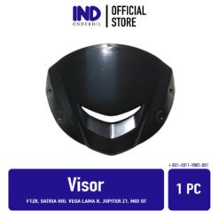 Visor F1ZR & Satria & Vega Lama R & Jupiter Z1 & Mio GT Windshield Winsil Winshild Win Wind Shield Sil Shild Plastik Hitam