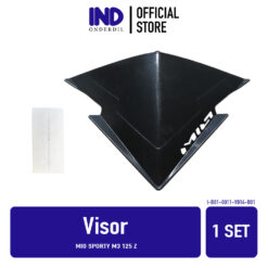 Visor Mio Sporty M3 125 Z Winsil Winshild Win Wind Shield Sil Shild Plastik Windshield Hitam