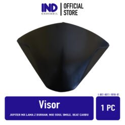 Visor Jupiter MX Lama Z BURHAN & Mio Soul Smile & Beat Carbu Winsil Winshild Win Wind Shield Sil Shild Plastik Windshield Hitam