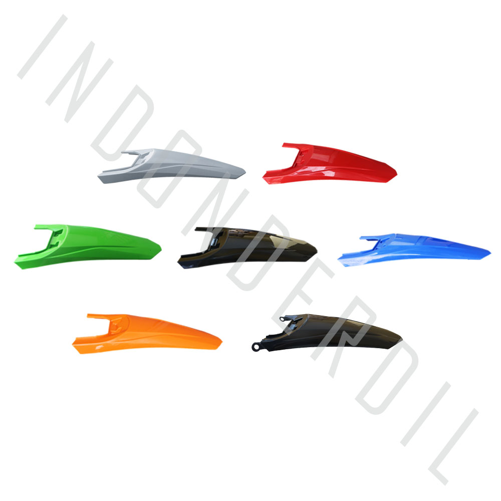 Spakbor Belakang KLX BF 150 (BIGFOOT) DTRACKER New Spakboard Spak Bor Slebor Board Cecepet Buntut Merah Hijau Orange Biru Putih Hitam - Gambar 4