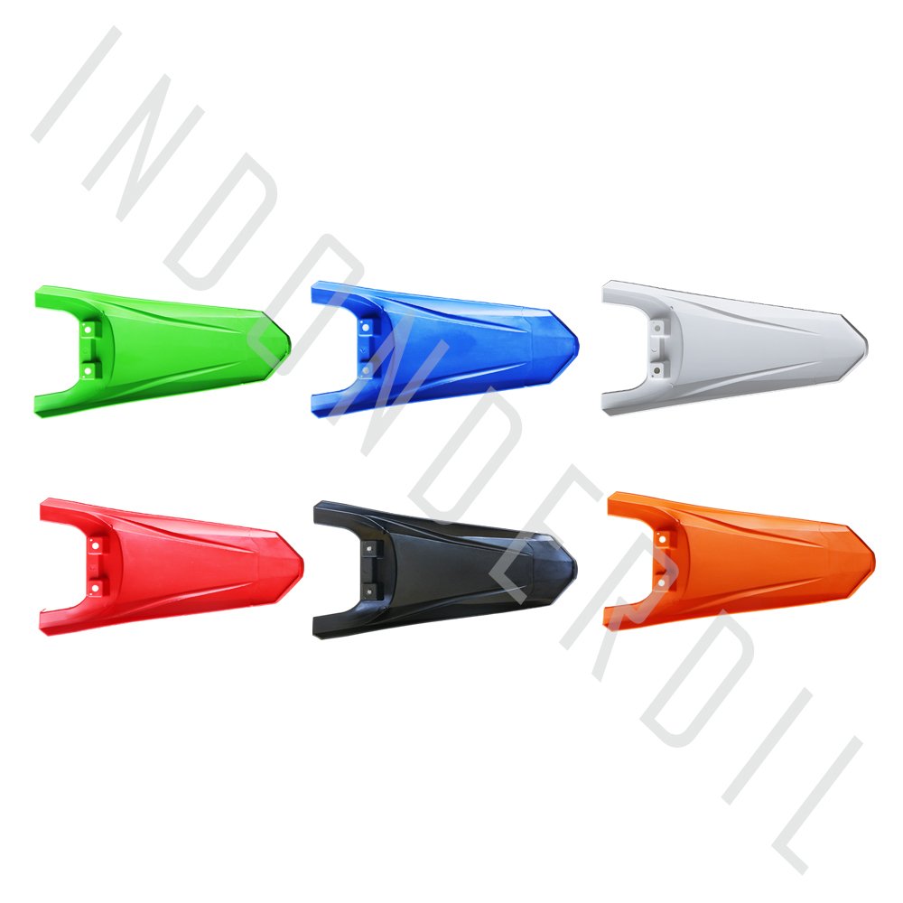 Spakbor Belakang KLX BF 150 (BIGFOOT) DTRACKER New Spakboard Spak Bor Slebor Board Cecepet Buntut Merah Hijau Orange Biru Putih Hitam - Gambar 4