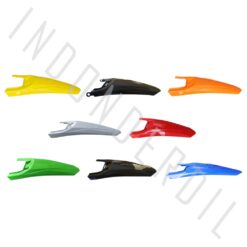 Alternative view of Spakbor Belakang KLX BF 150 (BIGFOOT) DTRACKER New Spakboard Spak Bor Slebor Board Cecepet Buntut Merah Hijau Orange Biru Putih Hitam Hitam Mini Kuning