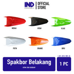 Spakbor Belakang KTM 250 SIXDAY Spakboard Spak Bor Slebor Board Cecepet Buntut Hitam Orange Putih Merah Biru Hijau