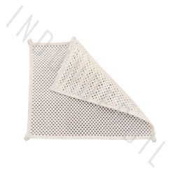 Kain Lap Dapur Serbaguna Kawat Halus Kain Piring Panci Cuci Anti Noda Baja Pembersih Kerak Silver 20 x 20 Cm Centi Meter Centimeter - Gambar 4