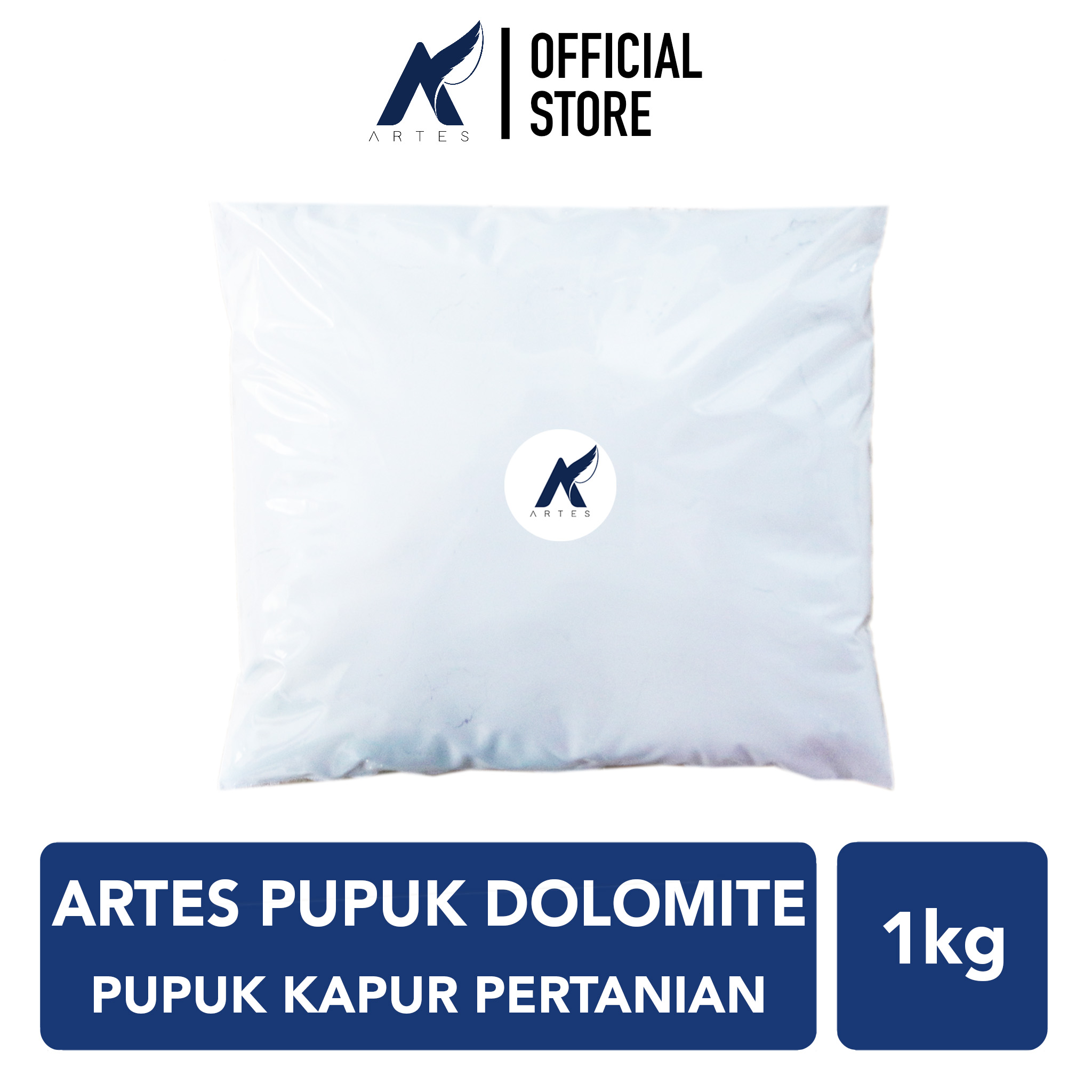 ARTES PUPUK DOLOMITE Kapur Dolomit Lahan Pertanian-Tambak-Tanaman 1 kg