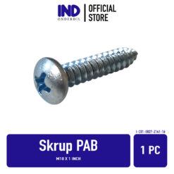 1 PC Skrup PAB M10 X 1 Inch