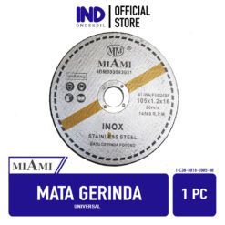 Mata Gerinda Miami 4 Inch In Inci 105 X 1.2 X 16 105X1.2X16 Batu Potong Poles Gurinda Cutting Wheel Max Tech Maxtech