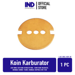 IND Onderdil Koin Karburator CB150R Streetfire & CBR150R Injeksi K45A Mata Dua K45G LED K45N K45R & Honda Sonic 150R & Supra GTR 150 Carbu Coin Karbu Carburator Throtle Throttle 30 mm
