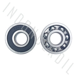 BEARING 6304 Universal Laher Leher Leker Laker Bering Ball Roda Bantalan 2RS 2 RS Bolong Tanpa Tutup Penutup Open - Gambar 3