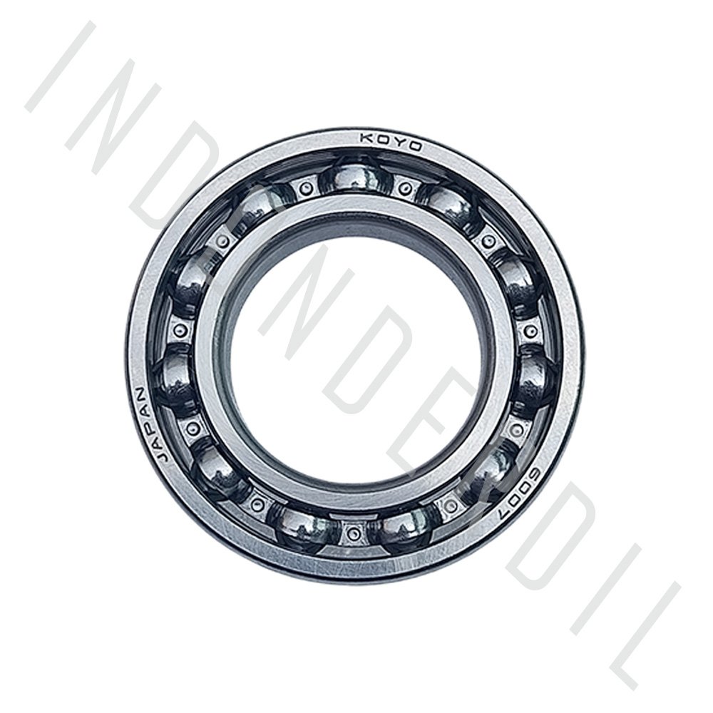 BEARING 6007 Universal Laher Leher Leker Laker Bering Ball Roda Bantalan Tanpa Tutup Penutup Open - Gambar 2