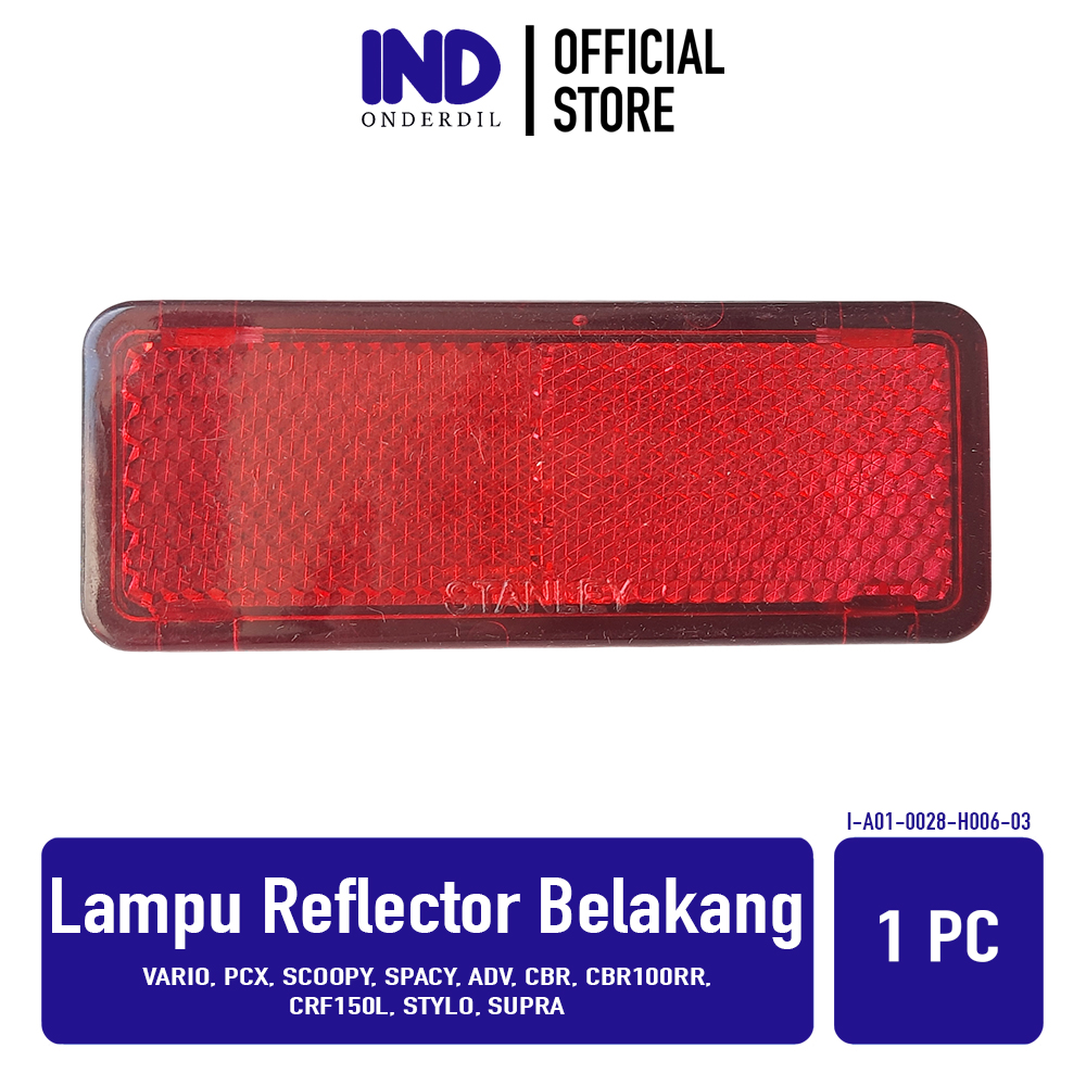 Lampu Reflector Belakang Vario & PCX & Scoopy K93 K2F & Spacy & ADV & CBR & CBR100RR & CRF150L K84 & Stylo 160 K3V & Supra GTR K56F Mata Kucing Mini Kecil Reflektor