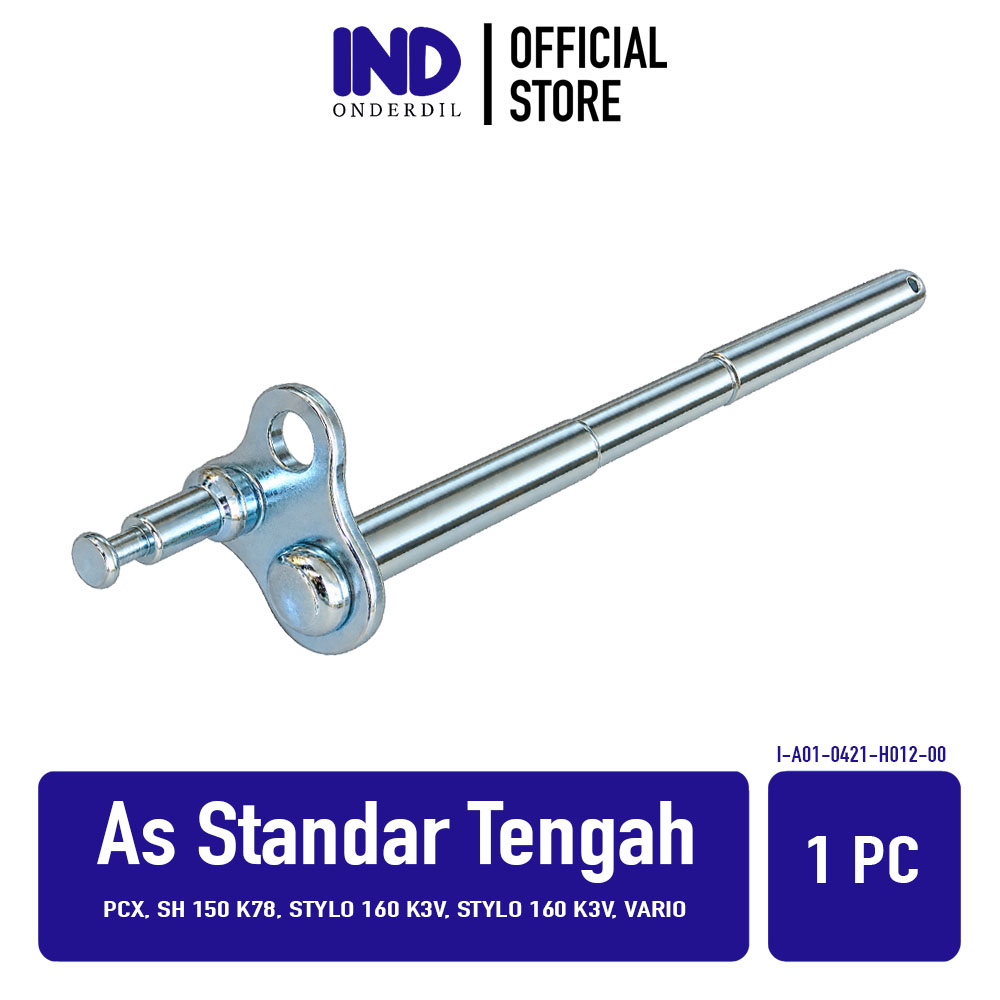 As Standar Tengah PCX 125 CBU 150 K36J & SH K78 & Stylo 160 K3V & Vario eSP K2V K60 K60R K59 K59J K2S Techno 125 FI CBS ISS STD Helm-In As Mounting Standart Jagang 2 Dua