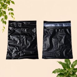 Alternative view of Polymailer Plastik Untuk Berbagai Keperluan Pembungkus Kantong Kantung Packing Plastic Lem Seal Polymeiler Package Packaging Waterproof Meiler Poli Poly Mailer Online Store Shop Semi Glossy Glosi Black Hitam 16 x 20 16x20 cm Centimeter Senti