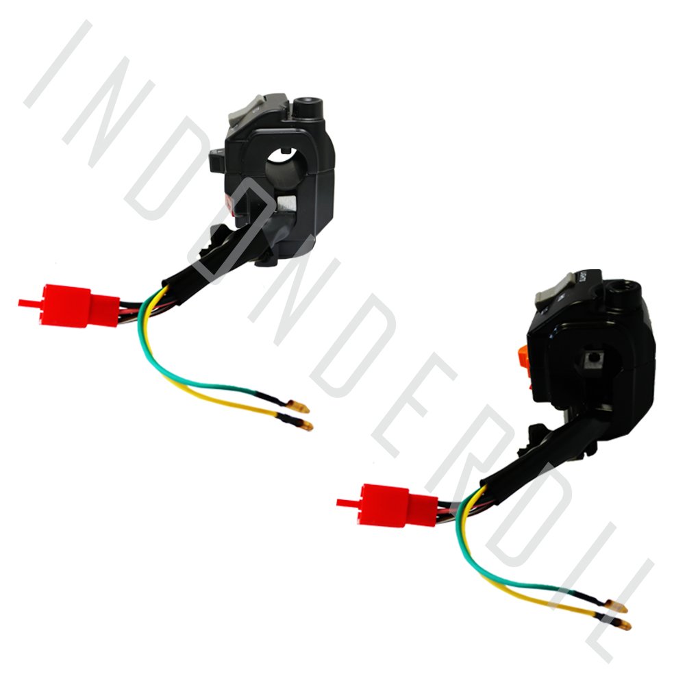 Saklar Kiri Jupiter Z Lama & Crypton & Vega R Lama Handle Handel Hendle Hendel Holder Switch Dim Klakson Sen Sein Model Random - Gambar 3