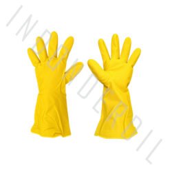 1 PC Sarung Tangan Latex Untuk Segala Jenis Keperluan Gloves Tebal Karet Kuning M L Cuci Piring Alat Berkebun - Gambar 4